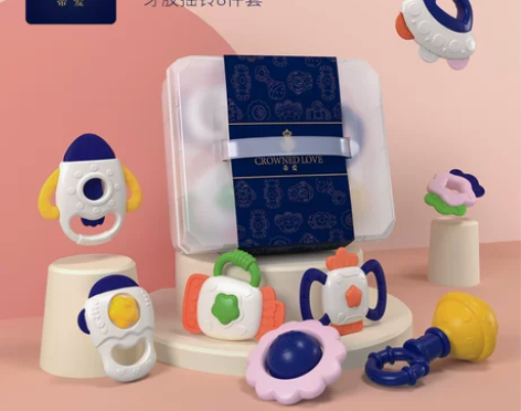 【亲子节价】蒂爱婴儿手摇铃新生儿0-1岁宝...