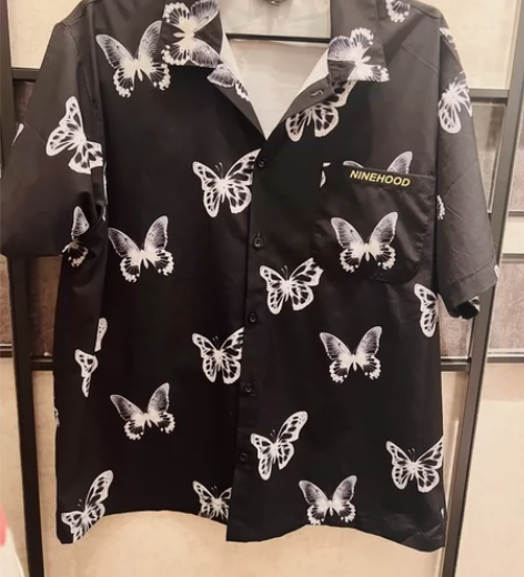 男女同款衬衫上衣，s码，宽松款（适合大部分...