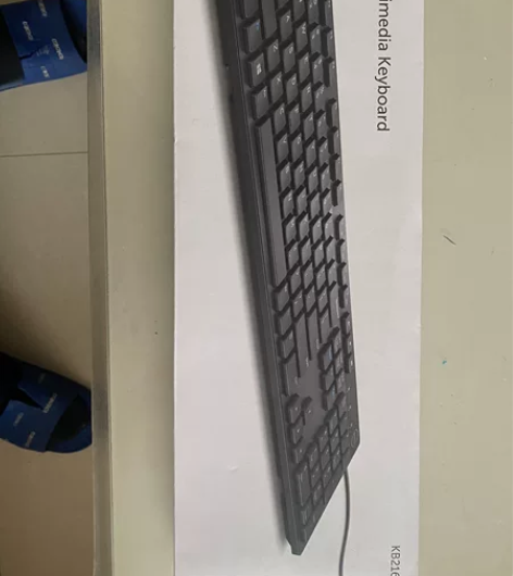 戴尔KB216键盘，几乎全新，媳妇考书记员...