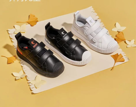 乔丹童鞋男童板鞋贝壳头时尚秋季新款男童儿童...