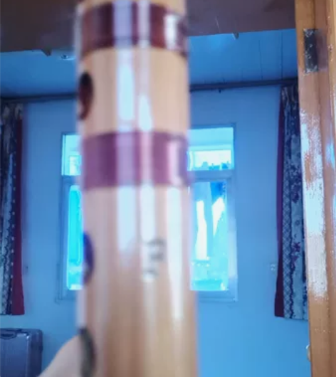 低价出一支F调一节竹笛，精选苦竹老料，密度...