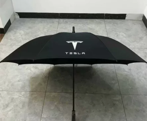 剩下几箱!特斯拉交车雨伞车商定制伞自动晴雨...