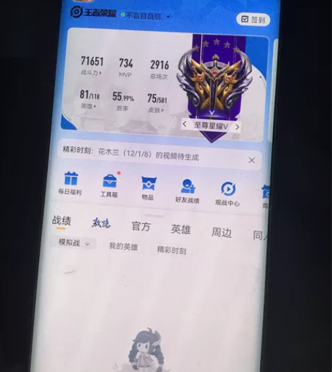 出王者号 水晶猎龙者 云鹰飞将等连同QQ号...