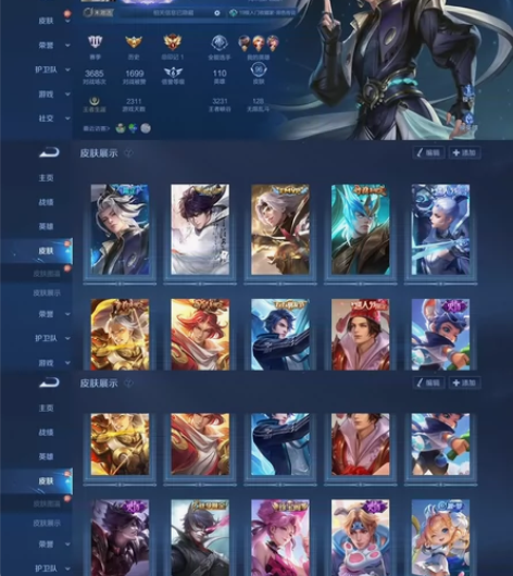 96皮、鹤羽星尊、诗剑行、云鹰飞将、星夜王...