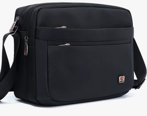 男士包包牛津布单肩包中年男装包爸爸斜挎包商...