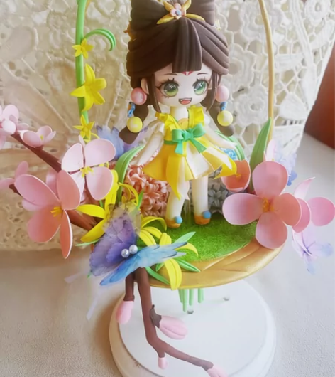 【无现货】王者荣耀 蔡文姬手办  花朝如约...