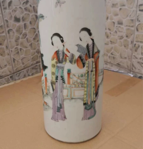 古玩古董收藏明清老货瓷器清光绪名家“张义泰...