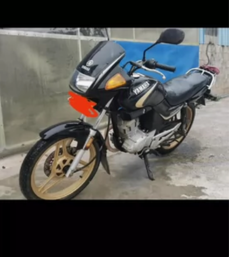 天剑雅马哈摩托车125c(金色轮毂很少跑)...