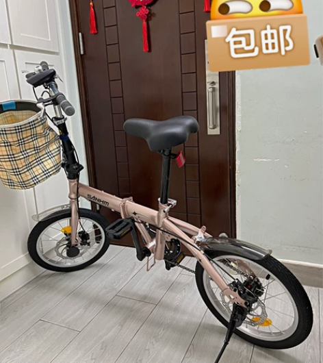 三河马14寸16寸20寸折叠碟刹变速男女成...