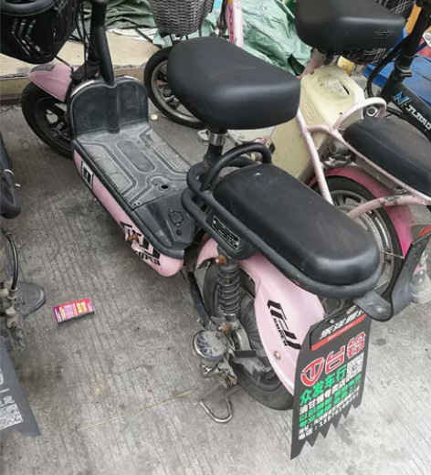 台铃牌子的电动车，8成新，48伏， 感兴趣...