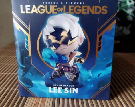 官方正版LOL英雄联盟金克丝手办烬大头中型...