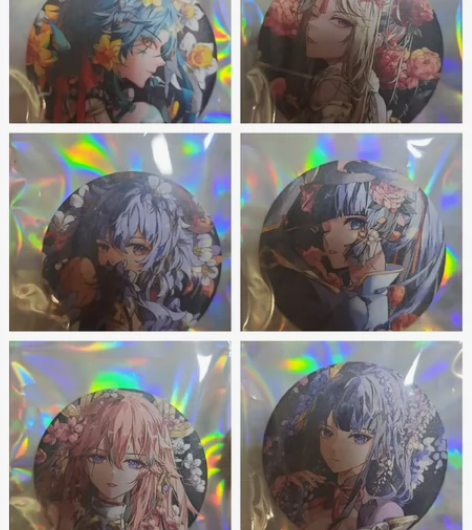 原神同人吧唧清仓大甩卖！！ 19个多58m...