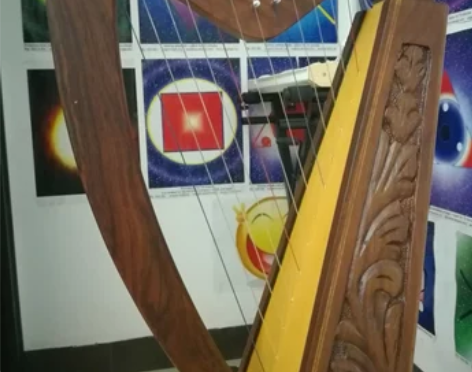 现货 英国进口 竖琴 12弦 Harp