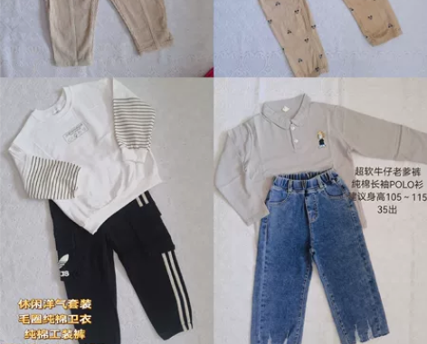 男童闲置衣服 各种款式 四季皆有 尽可挑选...