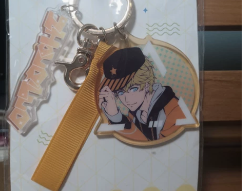 恋与制作人周棋洛漫画风挂件全新未拆封 满1...