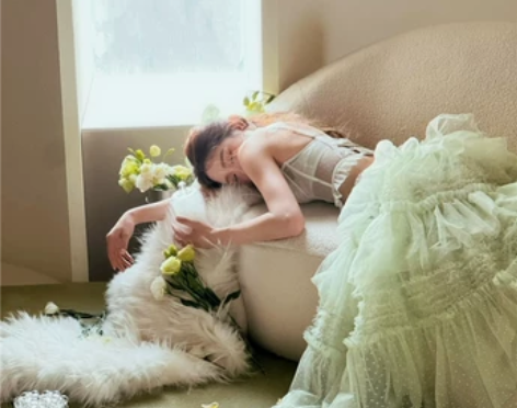 SHORTYIDEA自制甜美荷叶边蛋糕裙2...