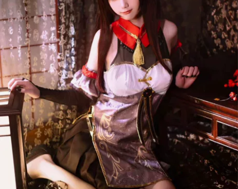 【出/科幻】原神 cos 旗袍 万圣节 旗...