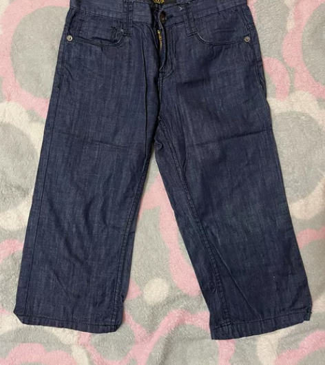 森马休闲牛仔短裤，l码95新 闲置旧裤子，...