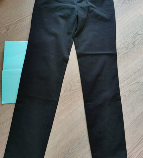 西装裤女春夏秋新款黑色烟管裤直筒高腰九分小...