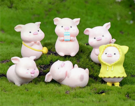ins风萌小猪摆件，全新特价包邮 ????...