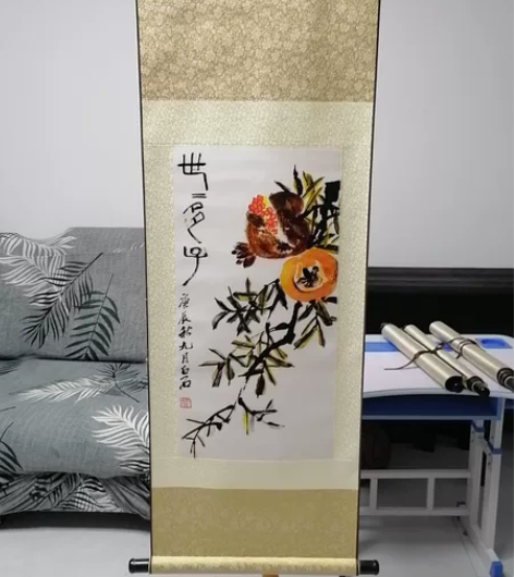 家居装饰画，四条屏，复制工艺品画，买了以后...