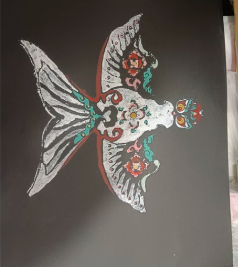 吹塑版画 中国传统工艺品文化 含吹塑纸板￥...