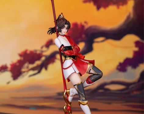 【现货】王者荣耀正版 燎原之心云缨手办二次...