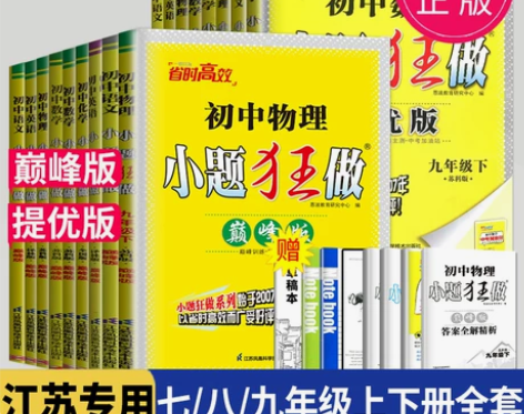 2024小题狂做提优版巅峰版七年级上册八年...