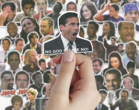 全新闲置50/100张不重复美剧搞笑欧美表...