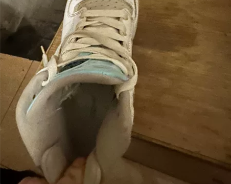 八成新篮球鞋,给孩子打篮球买的。哪知道孩子...