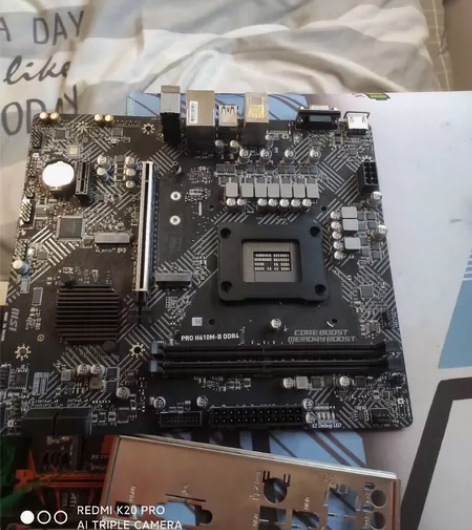 微星h610爆破弹 h610mg 功能正常...