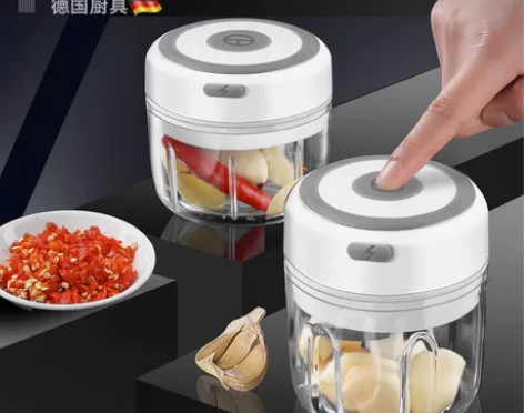 德国Vatin捣蒜器电动蒜泥神器家用迷你绞...