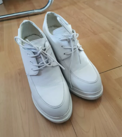 女鞋,36码,跟高7,防水台2,纯皮,所见...
