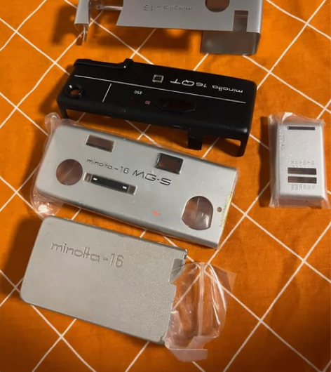 美能达16全系列相机配件。Minolta-...