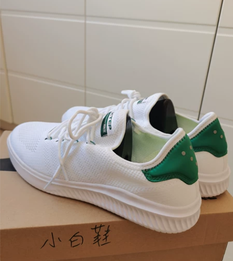 男士特步春秋款网眼休闲鞋，43码，全新鞋。...