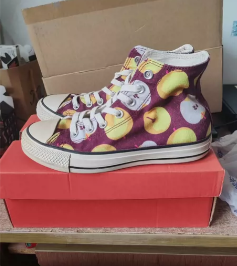 匡威 板鞋 37码 正品闲置 成色一般 发...