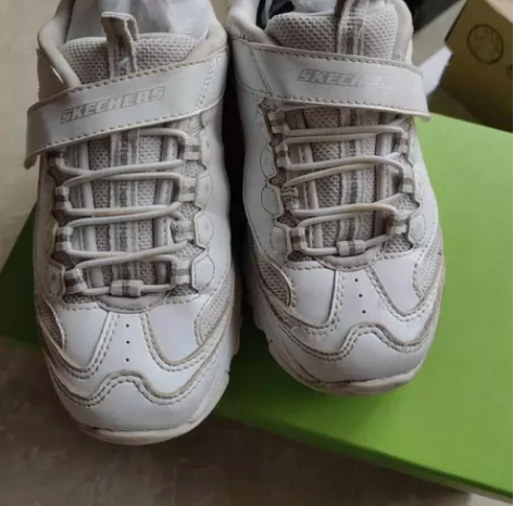 斯凯女童春秋白色运动鞋春秋款童鞋尺码30内...