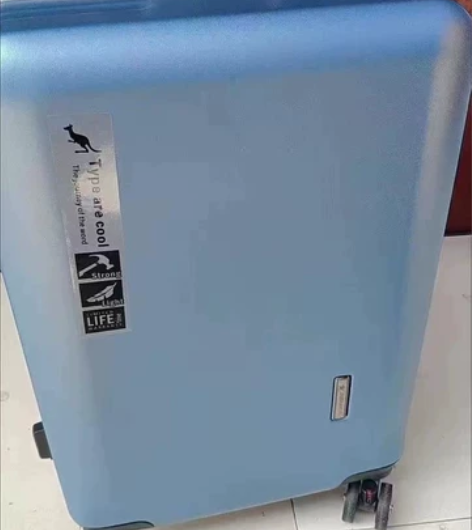 【全新包邮】袋鼠拉杆箱万向轮铝框箱行李箱男...