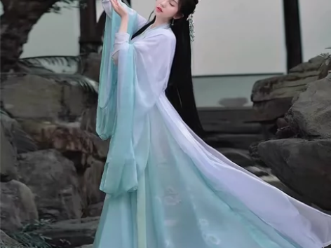 【可刀】如梦霓裳 魏晋风 演出服（全套3件...