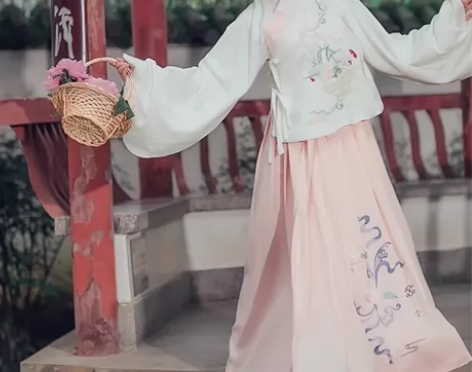 都城南庄汉服【豆蔻】s码 上袄+下裙 只穿...