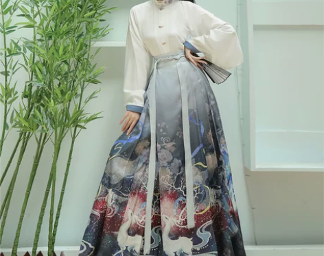 明制汉服女2023新款原创 鹿屿 秋冬季改...