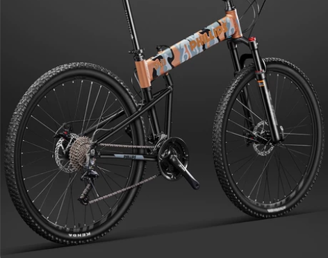 菲利普折叠山地车自行车超轻便成人男款女式上...