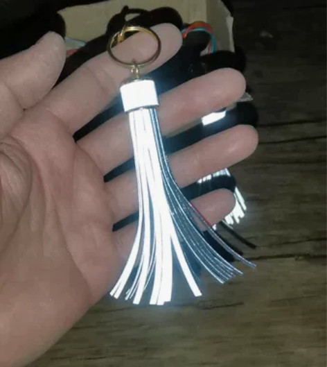 全新反光挂件骑行背包男女创意包上的装饰小潮...