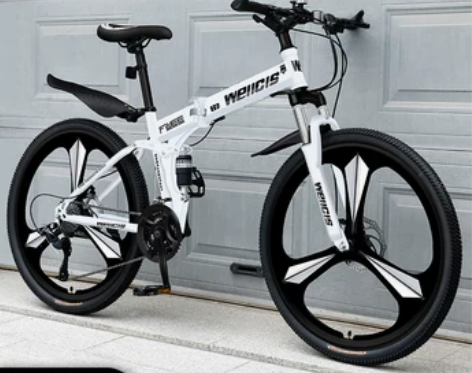 【新春价】双减震折叠山地自行车男款新型变速...