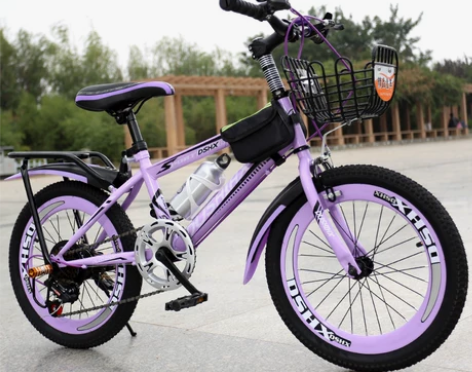 都市恒星自行车 儿童公主款女孩7-8-10...