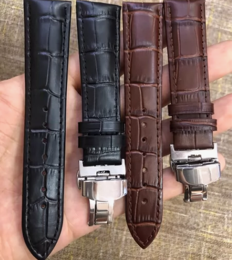 26一套手表真皮表带加蝴蝶扣,小牛皮材质,...