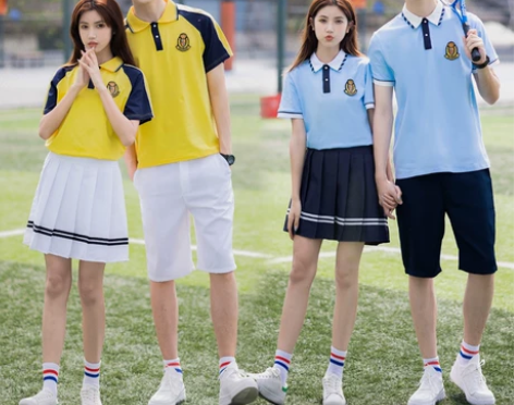 开学季校服套装初中学生小学高中生班服学院风...