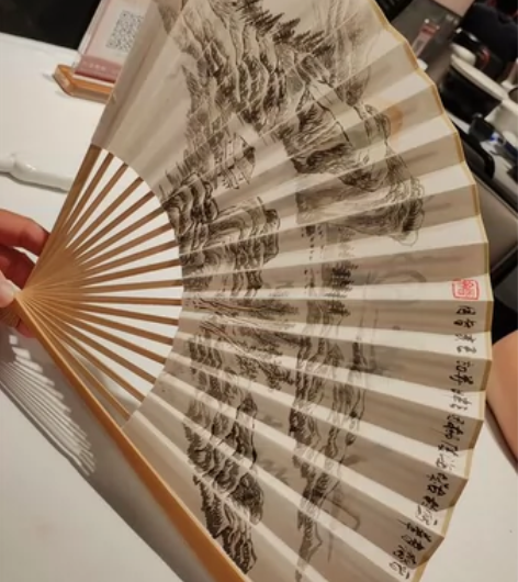 名人字画扇面,李晴霞,江左道人,低价转让 ...