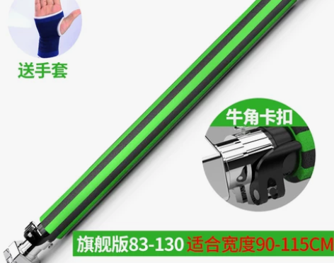 门上单杠健身引体向上器材家用室内单杠墙体单...