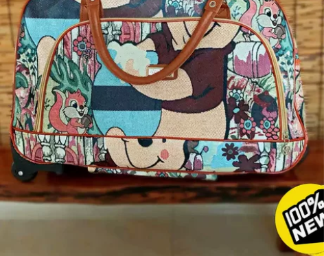 【全新包邮】手提包拉杆包旅行两用包女大容量...